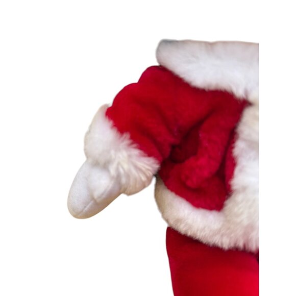 Disney Parks Christmas Santa Mickey Mouse Medium Plush - Picture 8 of 15